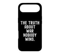 the truth about war nobody wins Wisdom for Men Women Case for iPhone Air