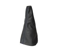 The Tuning-Shop for Citroen C4 Picasso MK1 2006-13 Gear Gaiter Black Italian Leather Blue Stitching