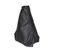 The Tuning-Shop For Peugeot 208 2012-16 Gear Gaiter Black Genuine Leather