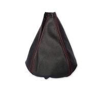 The Tuning-Shop Gear Gaiter Compatible with Alfa Romeo Giulietta Leather Red Stitching