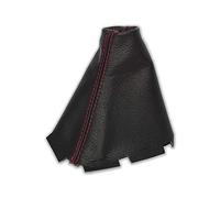 The Tuning-Shop Gear Gaiter Compatible with Honda Civic Type R EP3 Leather Red Stitching