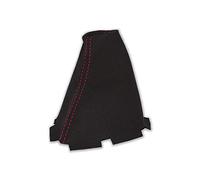 The Tuning-Shop Gear Gaiter Compatible with Honda Civic Type R EP3 Suede Red Stitching