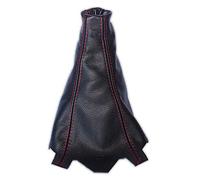 The Tuning-Shop Gear Gaiter Compatible with Land Rover Discovery LR3 Leather Red Stitching