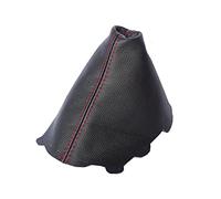 The Tuning-Shop Gear Gaiter Compatible with Mazda 3 BM Leather Various Stitching Colour Available (Red Stitch)