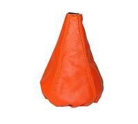 The Tuning-Shop Gear Stick Gaiter Orange Genuine Leather