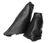 The Tuning-Shop Ltd Automatic Gear Handbrake Gaiter Compatible with Land Rover Freelander LR2 Leather