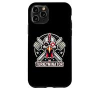 The Turkeyminator Funny Thanksgiving Turkey Dinner Joke Pun Case for iPhone 11 Pro