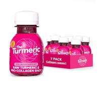 The Turmeric Co. Collagen Turmeric Shots | 7 Shots | Natural Vegan Cold-Pressed Ingredients | No Preservatives | No Added Sugar