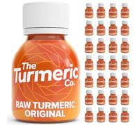 The Turmeric Co. Fresh Turmeric Shots | 28 Shots | Daily Health & Boost Immunity | Joint Support | Natural Vegan Cold-Pressed Ingredients | No Preservatives | No Added Sugar
