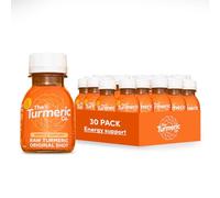 The Turmeric Co. Fresh Turmeric Shots | 30 Shots | Daily Health & Boost Immunity | Joint Support | Natural Vegan Cold-Pressed Ingredients | No Preservatives | No Added Sugar