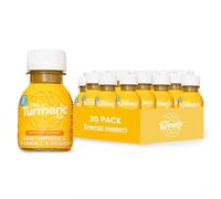 The Turmeric Co Turmeric Shots for Immunity & Energy (30×60ml) | Vitamin C & D3 Immune Support Shot Bottles | Vegan, No Added Sugar | High Strength Antioxidants | 30-Day Supply