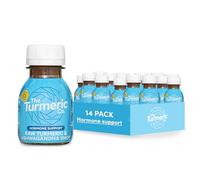 The Turmeric Co Turmeric Shots with Ashwagandha 14×60ml | Antioxidant Defence & Hormone Support Shot Bottles | Vegan, Gluten Free, No Added Sugar | 14-Day Supply