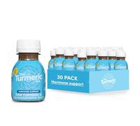 The Turmeric Co Turmeric Shots with Ashwagandha 30×60ml | Antioxidant Defence & Hormone Support Shot Bottles | Vegan, Gluten Free, No Added Sugar | 30-Day Supply