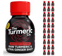 The Turmeric Co Xtra Ginger & Turmeric Shots for Daily Recovery & Inflammation Support 30×60ml | Powerful Ginger and Turmeric Shot Bottles | Vegan, Gluten Free, No Added Sugar | 30-Day Supply