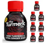 The Turmeric Co Xtra Ginger & Turmeric Shots for Daily Recovery & Inflammation Support 7×60ml | Powerful Ginger and Turmeric Shot Bottles | Vegan, Gluten Free, No Added Sugar | 7-Day Supply