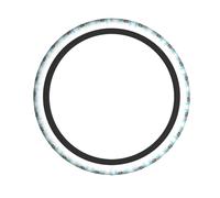 The Turtles are Swimming Prints Elastic Steering Wheel Cover Protects The Steering Wheel and is Anti-Slip for Cars Trucks and Vans