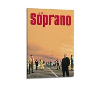 The TV Sopranos 10 Canvas Poster Wall Art Decor Print Picture Paintings for Living Room Bedroom Decoration 16x24inch(40x60cm)