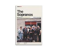 The TV Sopranos 12 Canvas Poster Wall Art Decor Print Picture Paintings for Living Room Bedroom Decoration 24x36inch(60x90cm)