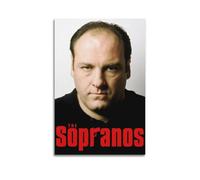 The TV Sopranos Gandolfini 3 Canvas Poster Wall Art Decor Print Picture Paintings for Living Room Bedroom Decoration 24x36inch(60x90cm)