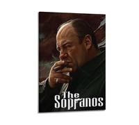 The TV Sopranos Gandolfini 5 Canvas Poster Wall Art Decor Print Picture Paintings for Living Room Bedroom Decoration 16x24inch(40x60cm)