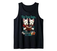 The Twa Dogs. A Tale. Burns Read By Scottish Westies Tank Top