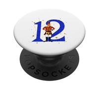 The Twelve Days of Christmas Colorful Designs PopSockets Adhesive PopGrip