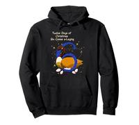 The Twelve Days of Christmas Colorful Designs Pullover Hoodie