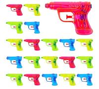 THE TWIDDLERS 20-Pack Mini Water Pistols Bulk Multipack; Kids Water Guns Set; Small Plastic Squirt Toys; Party Bag Fillers, Pinata Toys & Summer Garden Fun