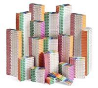THE TWIDDLERS 288 Boxes of Mixed Coloured Wax Crayons - 4 Per Box, 1,152 Total - Bulk Kids Crayons Colouring Activity, Perfect for School Classrooms, Restaurants, Party Bag Fillers