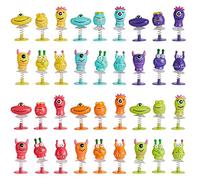 THE TWIDDLERS 36 Monster Spring Jump Up Pop Up Toys, Party Bag Fillers Kids