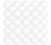 THE TWIDDLERS 50 White Ping Pong Balls, 40mm Table Tennis Balls