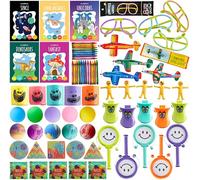 THE TWIDDLERS 60 Premium Assorted Party Bag Fillers for Kids Unisex - Goodie Loot Bag Pinata Fillers, Birthday Party Gift Favours, Classroom Rewards, Game Prizes for Boys & Girls