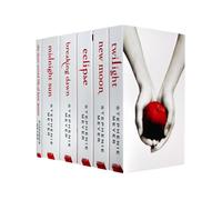 Twilight Saga Series 6 Books Collection Set by Stephenie Meyer (White Cover)