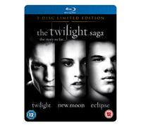 The Twilight Saga Triple Pack (3 Disc Limited Edition Steelbook) [Blu-ray]