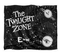 The Twilight Zone Another Dimension Silky Supersoft Blanket Black/white (One Size)