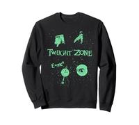 The Twilight Zone Floating Intro Icons in Space TV Show Sweatshirt