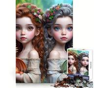 The Twin Dragons Jigsaw Puzzles 1000 Piece for Teenagers Improve Memory Relaxing Fun Sharp Edge Unique Gift (38x26cm)