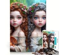 The Twin Dragons Teenager Jigsaw Puzzles 1000 Pieces Memory Boost Home Activity Pattern Assembly Perfect Present (50x75cm)