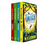 The Twitchers Series 4 Books Collection Set (Twitch, Spark, Clutch & Feather)