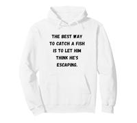 The two best times to fish are when it's rainin' and when it Pullover Hoodie