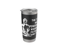 The Two Most Powerful Warrior Patience and Time Buddha Stainless Steel Insulated Tumbler