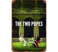 The Two Popes Movie Plaque Poster Metal Tin Sign 8" x 12" Vintage Retro Wall Decor