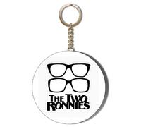 THE TWO RONNIES LOGO - CLASSIC TV - 55mm Keyring Bottle Opener