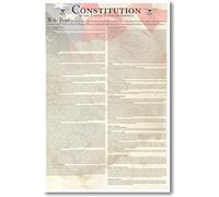 The U.S. Constitution - US History Government Classroom School Poster