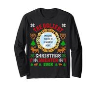 The Ugliest Christmas Sweater Ever with an Image of A Mirror Long Sleeve T-Shirt
