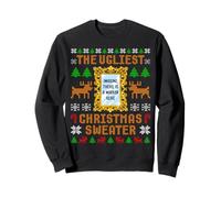 The Ugliest Christmas Sweater With An Image Of A Mirror Xmas Sweatshirt