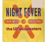 The UK Mixmasters - Night Fever Megamix - Uk Mixmasters 7" 45