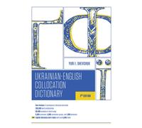 The Ukrainian-English Collocation Dictionary, 2nd edition