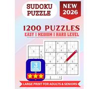 THE ULTIMATE 1200 SUDOKU MEGA CHALLENGE BOOK: Ultimate Large Print Sudoku for Adults | Easy to Hard for Brain Workout & Relaxation