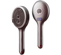 The Ultimate 2-In-1 Styling Brush & Hair Mister, Wet & Dry Tangle-Free Hair Brush Ultra-Soft Bristles Glide Through Tangles Adds Shine and Makes Hairs Smooth(Grigio)